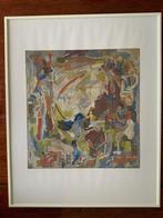 Litho n.a.v. mozaïek van Molin, Antiek en Kunst, Ophalen of Verzenden