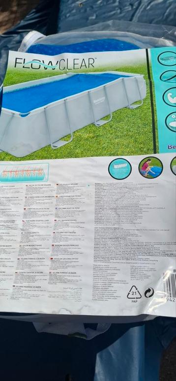 Flowclear Zwembad Zonnescherm - Nieuw in Tas beschikbaar voor biedingen