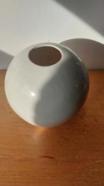 Maanvaas wit vaas, Gebruikt, Wit, Aardewerk of Porselein, Ophalen of Verzenden