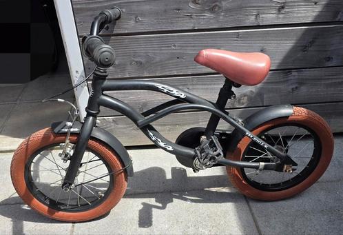 2Cycle Cruiser 14 inch + zijwieltjes, Fietsen en Brommers, Fietsen | Kinderfietsjes, Gebruikt, Minder dan 16 inch, Zijwieltjes