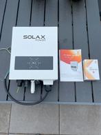 Solax X1 omvormer incl. 2 zonnepanelen, Doe-het-zelf en Verbouw, Compleet systeem, Ophalen of Verzenden, 200 wattpiek of meer