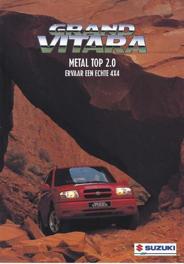 Brochure Suzuki Grand Vitara 1999 beschikbaar voor biedingen