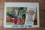 filmaffiche Gone With The Wind Clark Gable filmposter, Rechthoekig Liggend, Ophalen of Verzenden, Zo goed als nieuw, A1 t/m A3