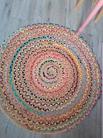 Leuk rond jute vloerkleed, Huis en Inrichting, Ophalen, Rond, 50 tot 100 cm, 50 tot 100 cm
