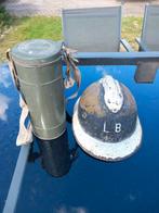 === Belgisch Konvolutje ABBL LB WO2 ===  origineel, Ophalen of Verzenden, Landmacht, Overige gebieden, Helm of Baret