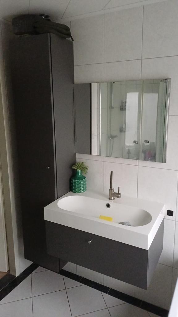 IKEA Godmorgon Badkamerset - Wastafel, Kast, Spiegel, Huis en Inrichting, Badkamer | Badkamermeubels, Gebruikt, Wastafelkast, 150 tot 200 cm