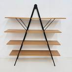 Vintage boekenkast memphis stijl minimalistisch design, Huis en Inrichting, Kast, Kast, Ophalen of Verzenden, Kastp