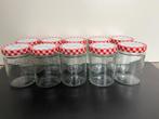 Bonne Maman glazen jampotten/ jampotjes 580g - 500ml/ Schoon, Ophalen, Zo goed als nieuw, Glas, Pot, Bus of Blik