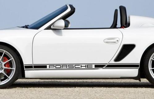 Porsche logo striping sticker, Auto diversen, Tuning en Styling, Ophalen of Verzenden