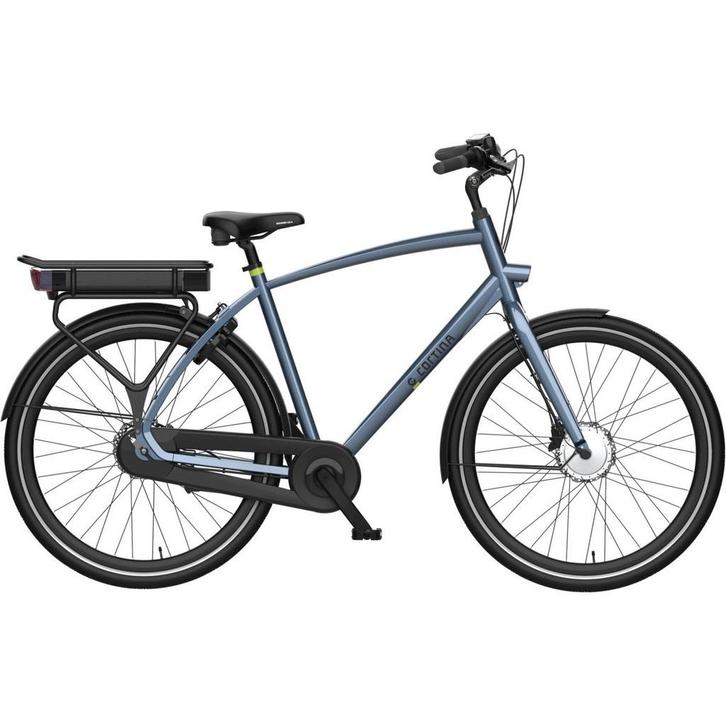 CORTINA Fiets E-Tide H57 Heren Blauw 57cm 2024, Fietsen en Brommers, Elektrische fietsen, Nieuw, Cortina, 55 tot 59 cm