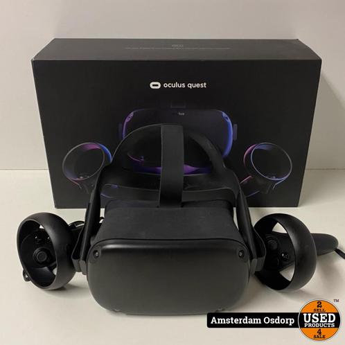 Ocules Quest 1 VR Bril 128GB + controllers | nette staat, Spelcomputers en Games, Virtual Reality, Gebruikt