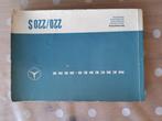 handleiding mercedes  w110   220b/220Sb, Ophalen of Verzenden