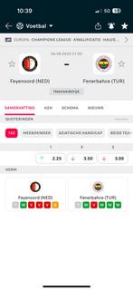 Feyenoord Fenerbahce 1x Vak DD geen hoofdpijn, Tickets en Kaartjes, Sport | Voetbal, Seizoenskaart, Eén persoon, Augustus