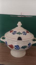 Boerenbont Soepterrine met Deksel, Huis en Inrichting, Keuken | Servies, Ophalen, Overige typen, Zo goed als nieuw, Aardewerk