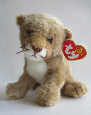 BEANIE BABIE’S: 4 -MANES-2005- LEEUW/WULP beschikbaar voor biedingen