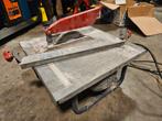 Zaagtafel voor tegels, Doe-het-zelf en Verbouw, Gereedschap | Zaagmachines, Ophalen of Verzenden, Gebruikt, 1200 watt of meer