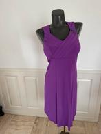 Feraud paris strand jurk  maat 38 met broche, Verzenden, Nieuw, Paars