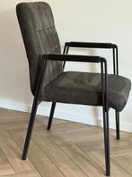 Eetkamerstoelen, Huis en Inrichting, Stoelen, Ophalen, Gebruikt, Bruin, Metaal