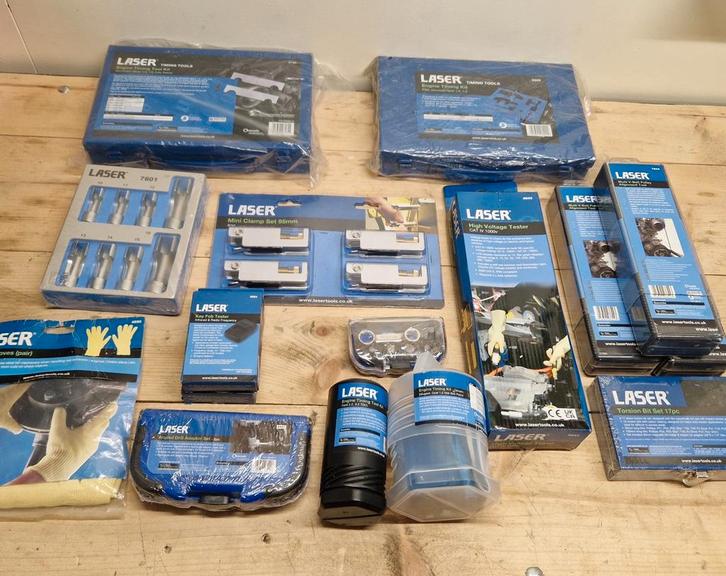 🛠 Partij Laser tools automotive gereedschap, Doe-het-zelf en Verbouw, Gereedschap | Handgereedschap, Nieuw, Ophalen of Verzenden