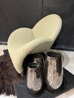 ACTIE!! Leolux Papageno Fauteuil - Wollen Bouclé, Info@leolux.Nl, Leolux, 75 tot 100 cm, Zo goed als nieuw