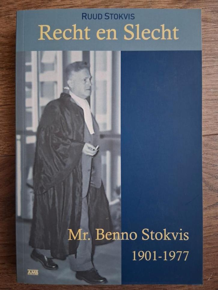 Ruud Stokvis - Recht en Slecht, Boeken, Biografieën, Zo goed als nieuw, Ophalen of Verzenden