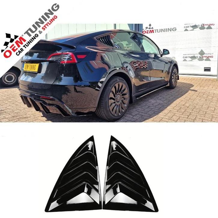 TESLA MODEL Y | Zijruit extensie/Louvre | 2021-2024 |, Auto diversen, Tuning en Styling, Ophalen of Verzenden