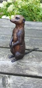 STOKSTAARTJE / ZITTEND, Tuin en Terras, Tuinbeelden, Nieuw, Info@huisentuindecoratiemarie.nl, Dierenbeeld, Huis en tuin decoratie Marie