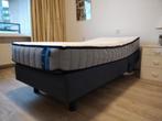 Auping bed 90x200, elektrisch verstelbaar, Huis en Inrichting, Ophalen, 90 cm, Eenpersoons, Blauw