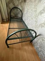 Metalen groen bed 1 persoons, Ophalen