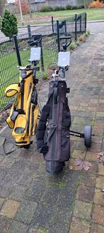 Complete VERLENGDE  SKYMAX beginners set heren incl.trolley., Sport en Fitness, Golf, Ophalen, Gebruikt, Set