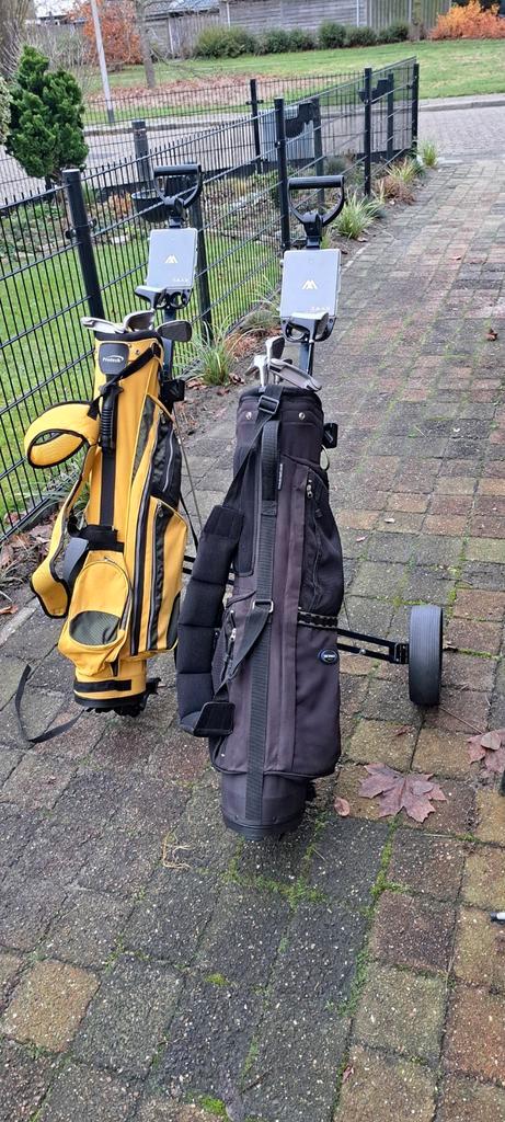 Complete VERLENGDE  SKYMAX beginners set heren incl.trolley., Sport en Fitness, Golf, Gebruikt, Set, Ophalen