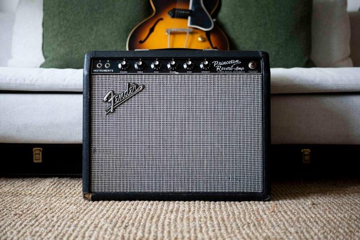 1966 Fender Princeton Reverb, Muziek en Instrumenten, Versterkers | Bas en Gitaar, Gebruikt, Gitaar, Minder dan 50 watt, Ophalen of Verzenden