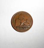 Munt Belgie 2 cent 1902, Postzegels en Munten, Munten | België, Verzenden, Brons, Losse munt