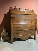 " HENDRICKX "  Eiken Houten Secretaire (Fries 1780 )., Antiek en Kunst, Antiek | Meubels | Kasten, Ophalen
