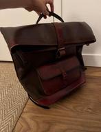 Leren Rugzak - Beara Beara Dominic - Vintage - Laptopvak, Ophalen of Verzenden, Zo goed als nieuw, Overige merken, 30 tot 45 cm