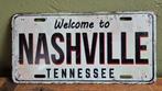 Nashville Metalen Bord - 30x15 cm, Ophalen of Verzenden, Nieuw