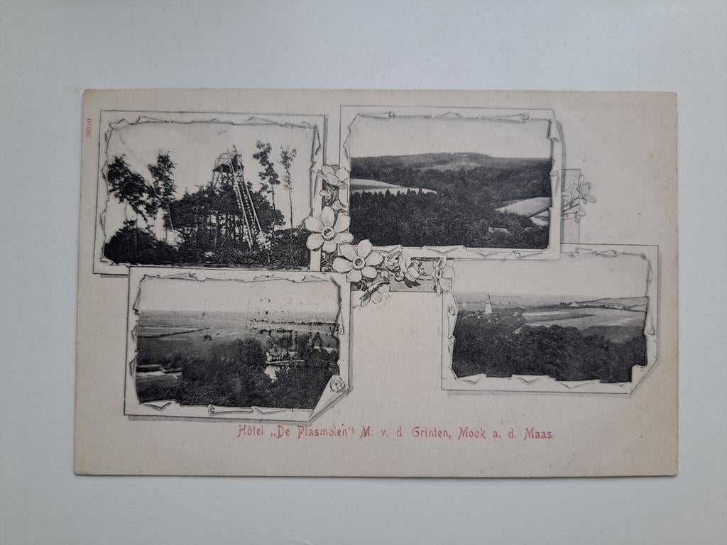 Mook a.d. Maas, Hôtel 'de Plasmolen', Ophalen of Verzenden, Gelderland