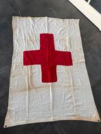 Originele Amerikaanse rode kruis vlag uit WO2, US, red cross, Ophalen of Verzenden, Amerika