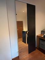 Ikea PAX kast zwart met spiegel breed 100 hoog 230, Huis en Inrichting, Kasten | Kledingkasten, Ophalen, Gebruikt, 200 cm of meer