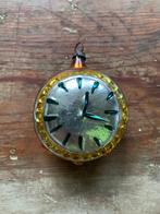 Kerstbal wekker / klokje met oranje rand, Ophalen of Verzenden