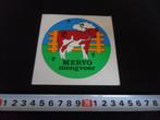 sticker strip koe mervo mengvoer, Verzamelen, Ophalen, Zo goed als nieuw, Bedrijf of Vereniging