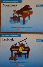 Hal leonard pianomethode lesboek 1 +speelboek 1-set, Les of Cursus, Piano, Gebruikt, Ophalen of Verzenden