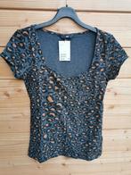 H&M top met dierenprint mt. S, H&M, Overige kleuren, Verzenden, Nieuw