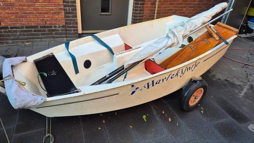 Optimist met handtrailer, Watersport en Boten, Accessoires en Onderhoud, Gebruikt, Ophalen