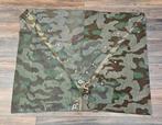 Originele Duitse ww2 zeltbahn met reperaties!, Ophalen of Verzenden, Landmacht, Duitsland, Overige typen