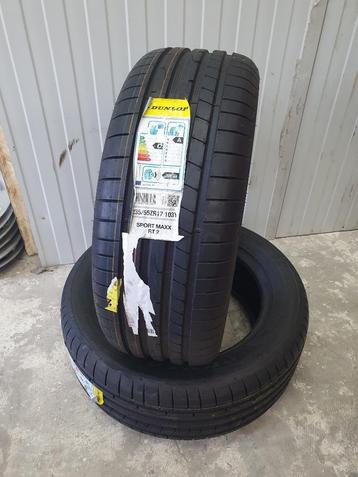 2 x 235/55/17 Dunlop Sportmaxx NIEUW 260,- Incl montage ! beschikbaar voor biedingen