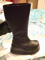 Demoniacult Zwarte Hoge Laarzen - Nieuw in Doos, Kleding | Dames, Schoenen, Hoge laarzen, Zwart, Nieuw, Ophalen of Verzenden