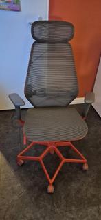 Bureaustoel/ gamestoel Ikea, Huis en Inrichting, Bureaustoelen, Ophalen, Zo goed als nieuw, Grijs, Gaming bureaustoel