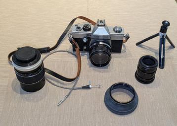 Praktica Analoge spiegelreflexcamera met objectieven beschikbaar voor biedingen