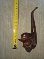 Houten Pijp met Gezicht, Ophalen of Verzenden